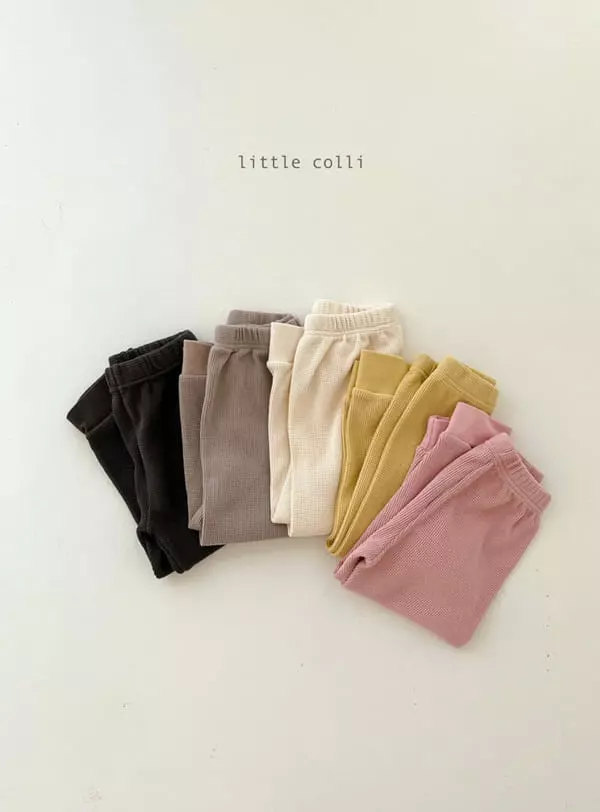 Little Colli - Korean Children Fashion - #magicofchildhood - Waffle Pants