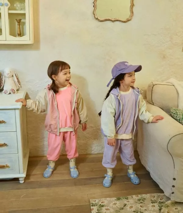 Little Colli - Korean Children Fashion - #magicofchildhood - Two Tone Hoody Jumper - 7