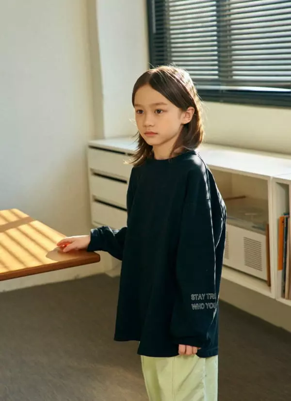 Little Colli - Korean Children Fashion - #prettylittlegirls - Basic Color Tee - 10
