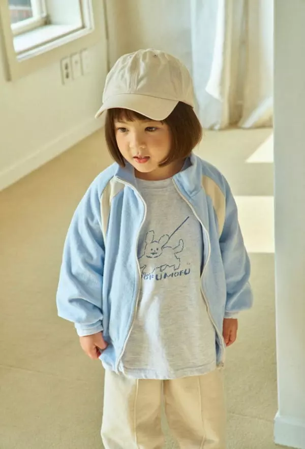 Little Colli - Korean Children Fashion - #prettylittlegirls - Terry Zip-up - 10