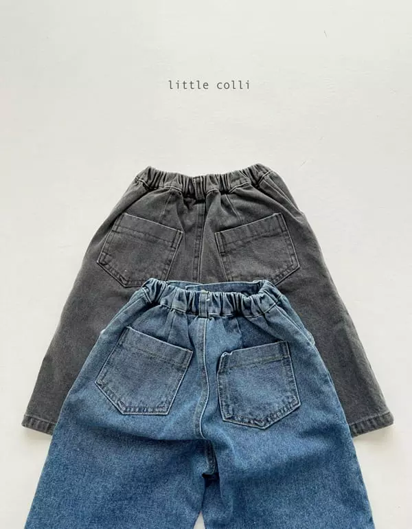 Little Colli - Korean Children Fashion - #stylishchildhood - Capri Jeans - 2