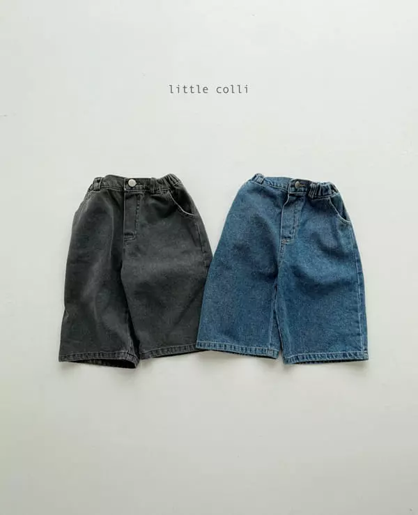 Little Colli - Korean Children Fashion - #toddlerclothing - Capri Jeans