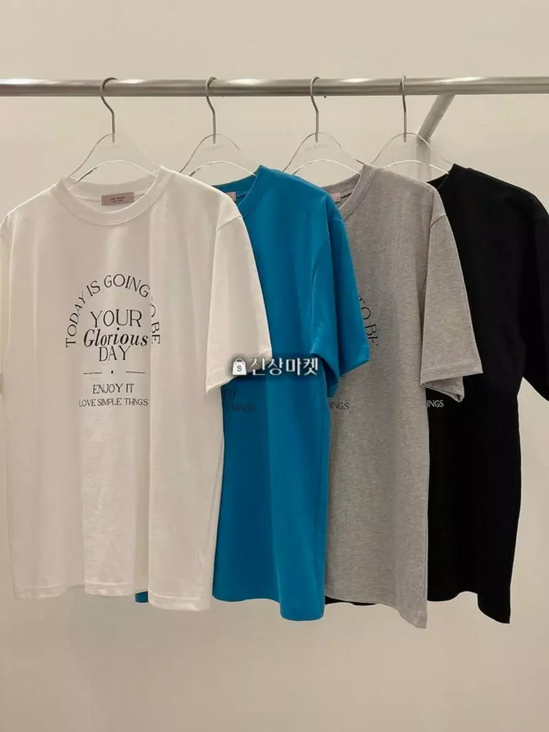 Lovemoment - Korean Women Fashion - #womensfashion - Enjoy Tee - 4