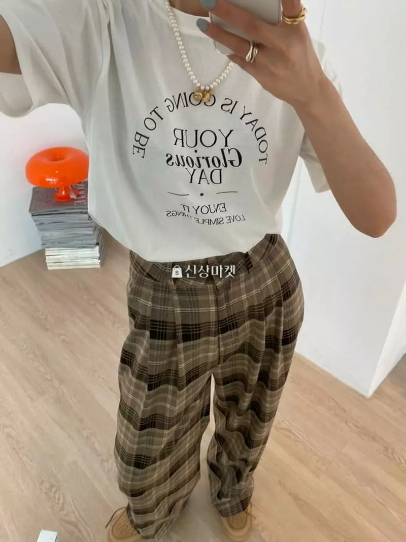 Lovemoment - Korean Women Fashion - #womensfashion - Enjoy Tee