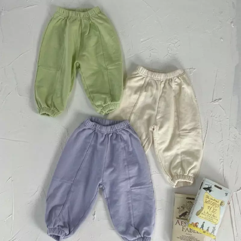 Lovin - Korean Children Fashion - #prettylittlegirls - Easy Jogger Pants - 11