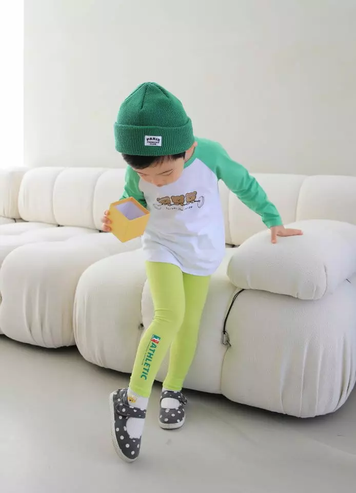 Luenco - Korean Children Fashion - #Kfashion4kids - Athletic Leggings - 7