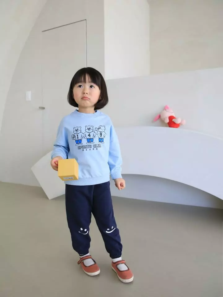 Luenco - Korean Children Fashion - #childofig - Sport Bear Sweatshirt - 2