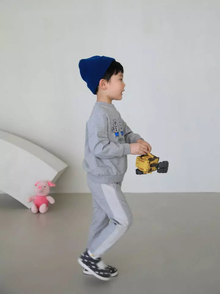 Luenco - Korean Children Fashion - #childofig - Sport Bear Sweatshirt - 4