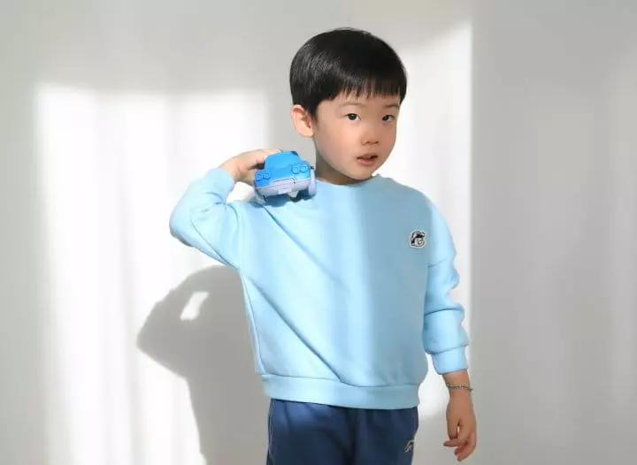 Luenco - Korean Children Fashion - #childrensboutique - Kid Embroidery Sweatshirt - 3