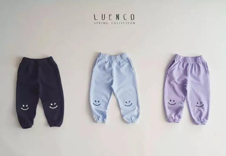 Luenco - Korean Children Fashion - #childrensboutique - Smile Jogger Pants