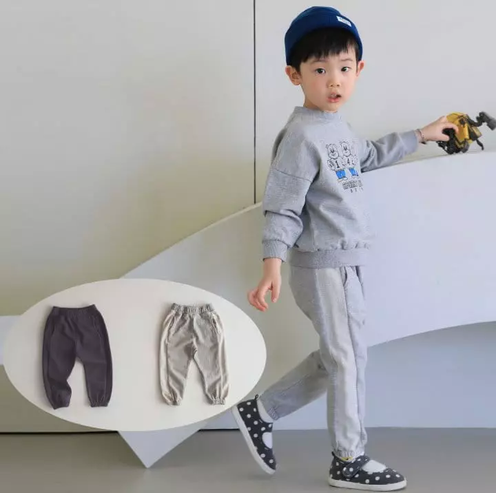 Luenco - Korean Children Fashion - #fashionkids - Sweat Jogger Pants