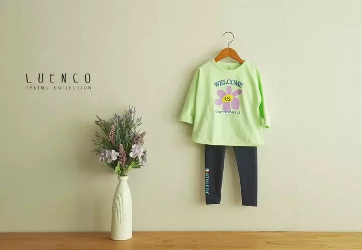 Luenco - Korean Children Fashion - #fashionkids - Athletic Leggings - 4