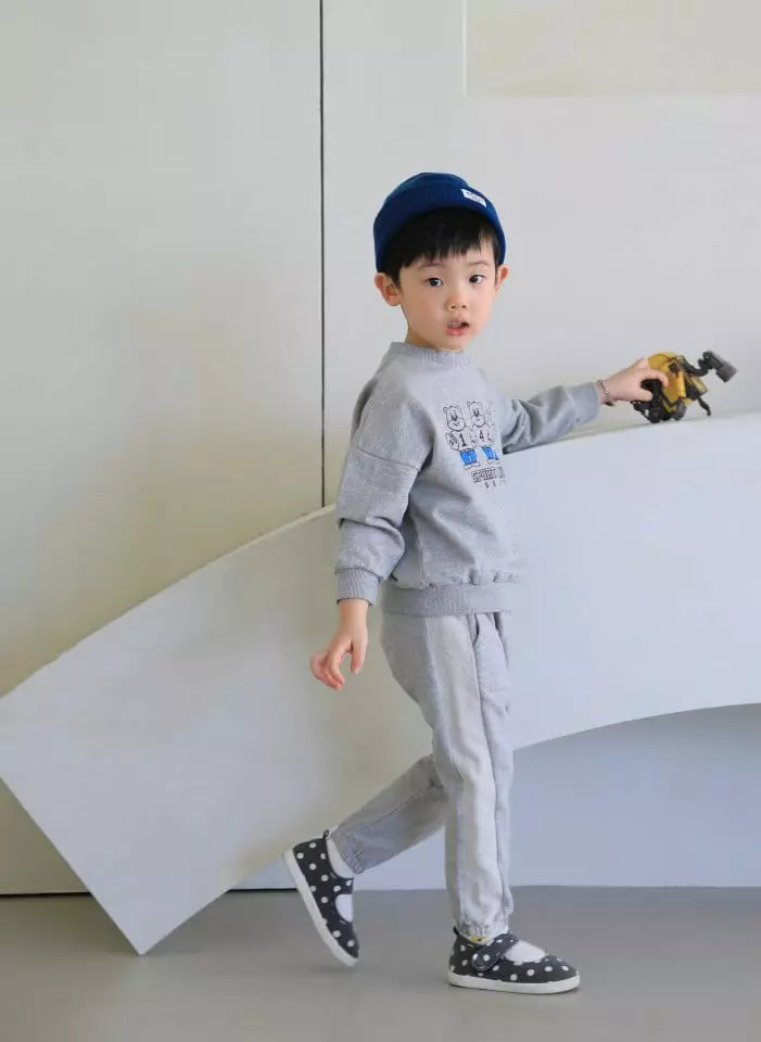 Luenco - Korean Children Fashion - #kidsstore - Sweat Jogger Pants - 4