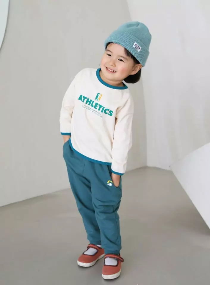 Luenco - Korean Children Fashion - #littlefashionista - Athletic Tee - 4