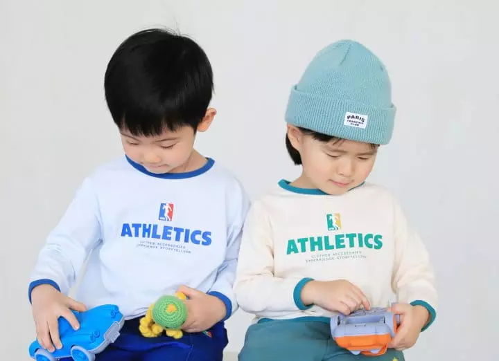 Luenco - Korean Children Fashion - #todddlerfashion - Athletic Tee - 7