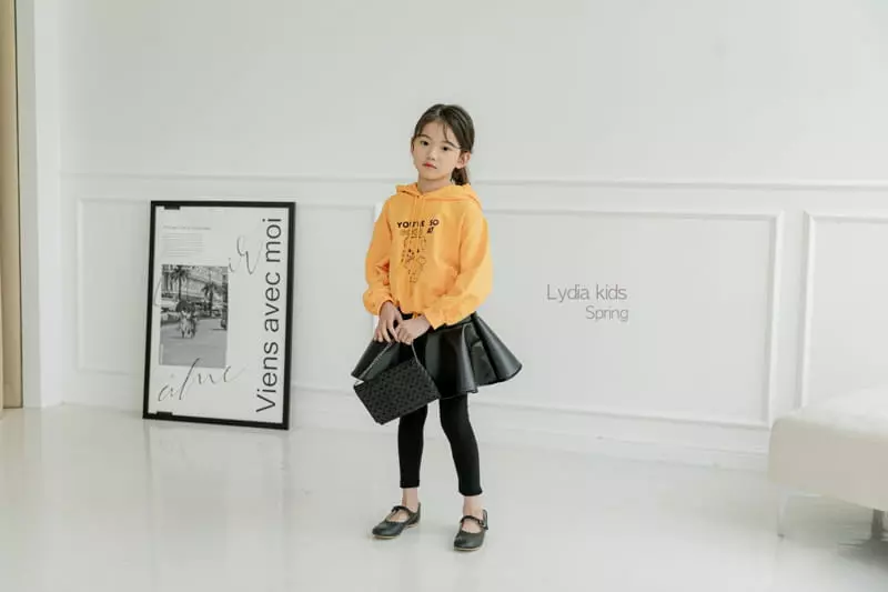 Lydia - Korean Children Fashion - #Kfashion4kids - Leather Skirt Pants