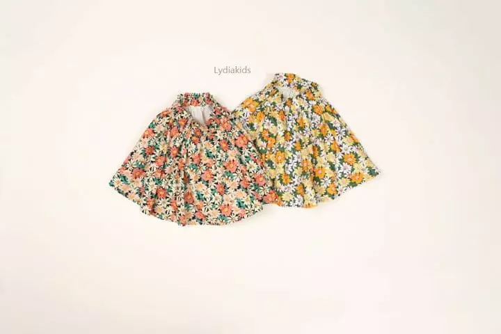Lydia - Korean Children Fashion - #childofig - Flower Skirt - 8