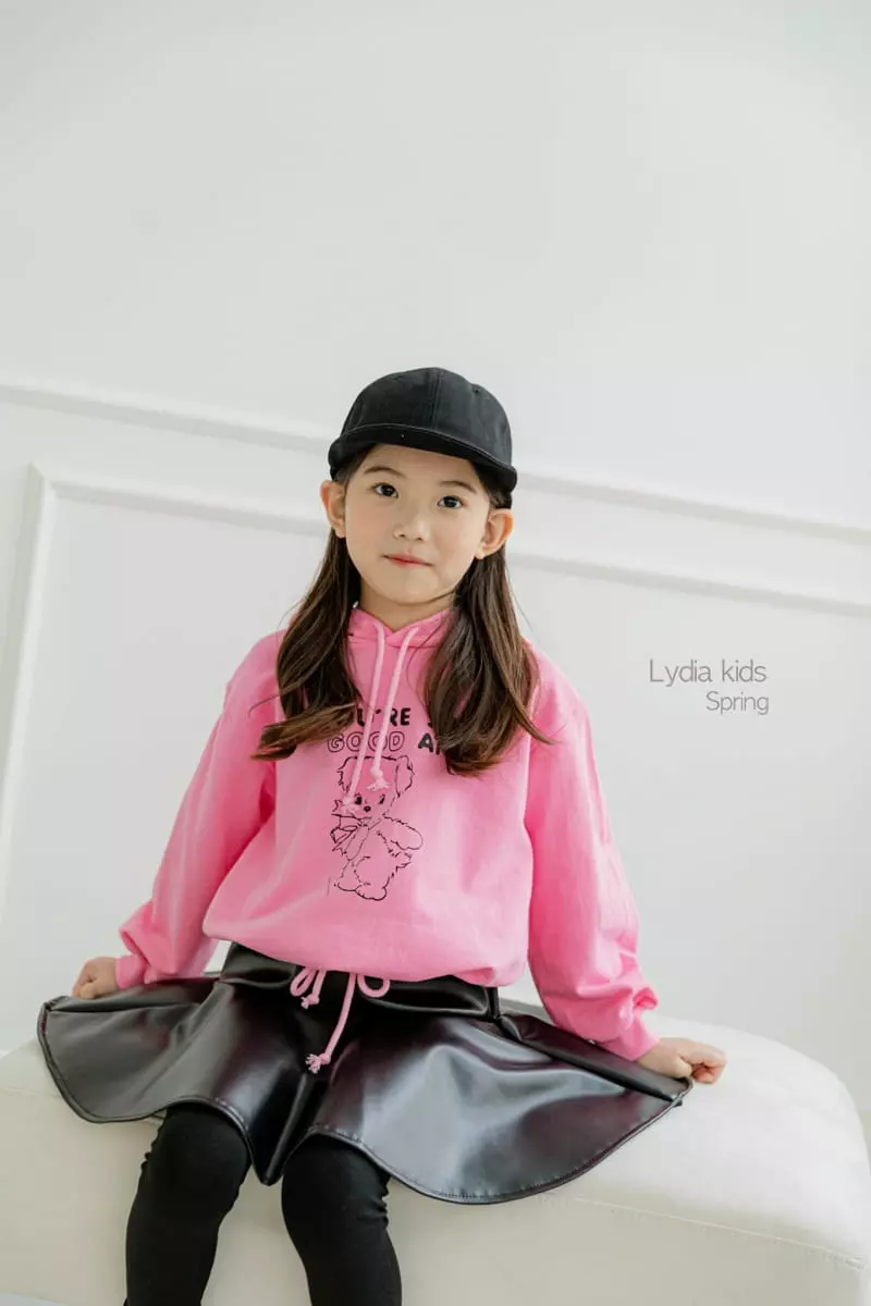 Lydia - Korean Children Fashion - #childofig - Leather Skirt Pants - 6