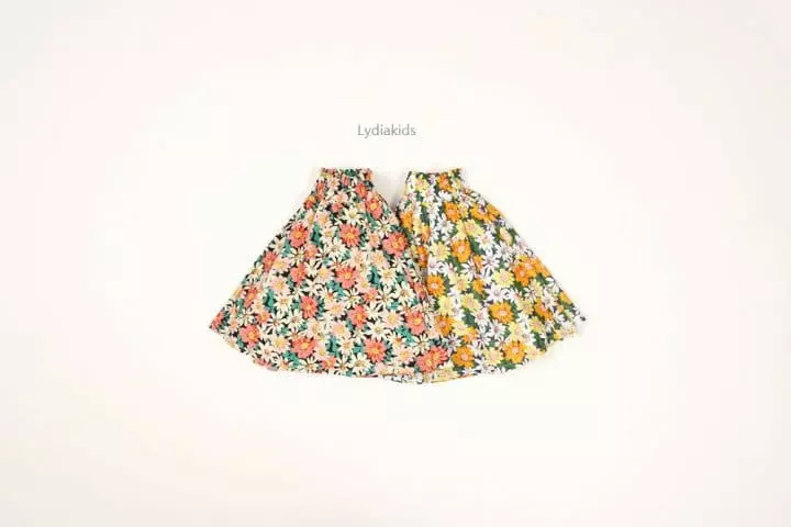 Lydia - Korean Children Fashion - #childrensboutique - Flower Skirt - 9