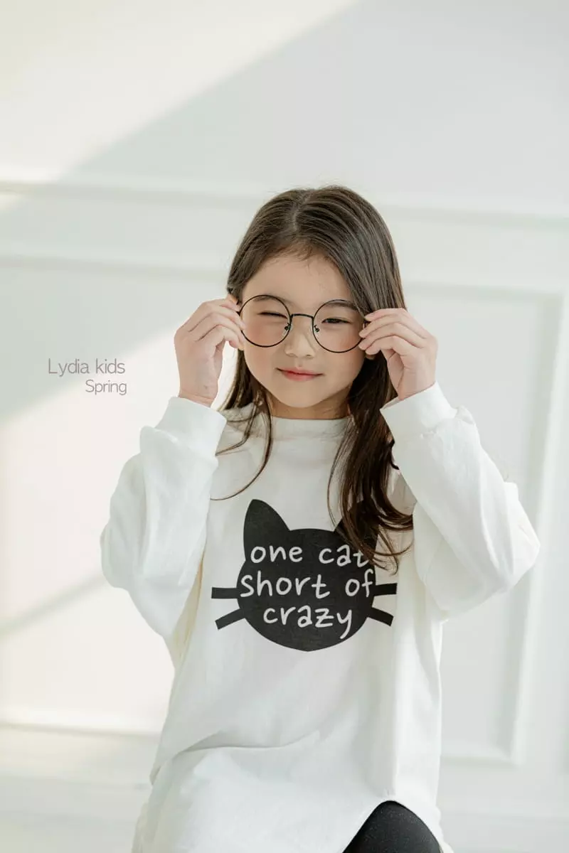 Lydia - Korean Children Fashion - #childrensboutique - Kitty Tee - 3