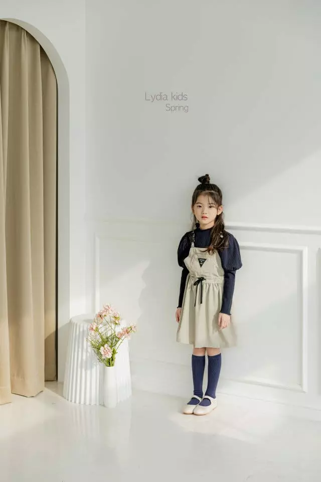 Lydia - Korean Children Fashion - #discoveringself - Magic Rib Tee - 3
