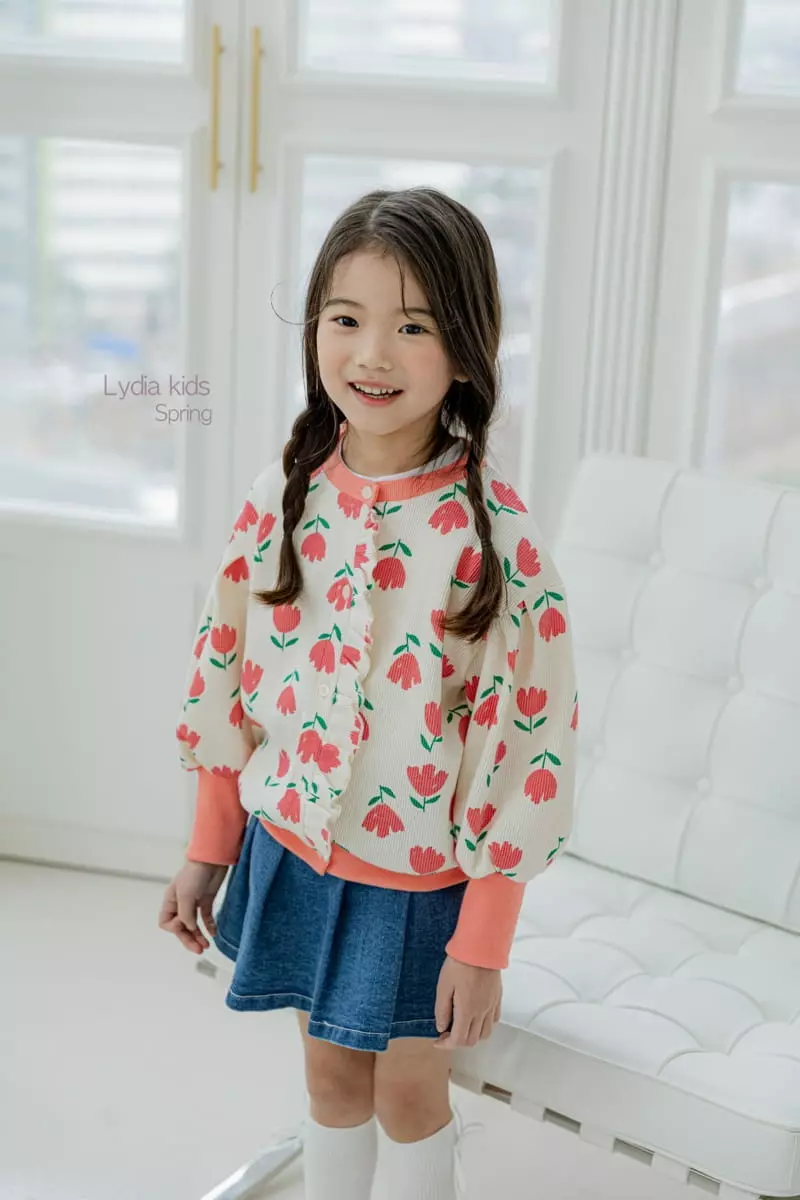 Lydia - Korean Children Fashion - #fashionkids - Tulip Cardigan - 9