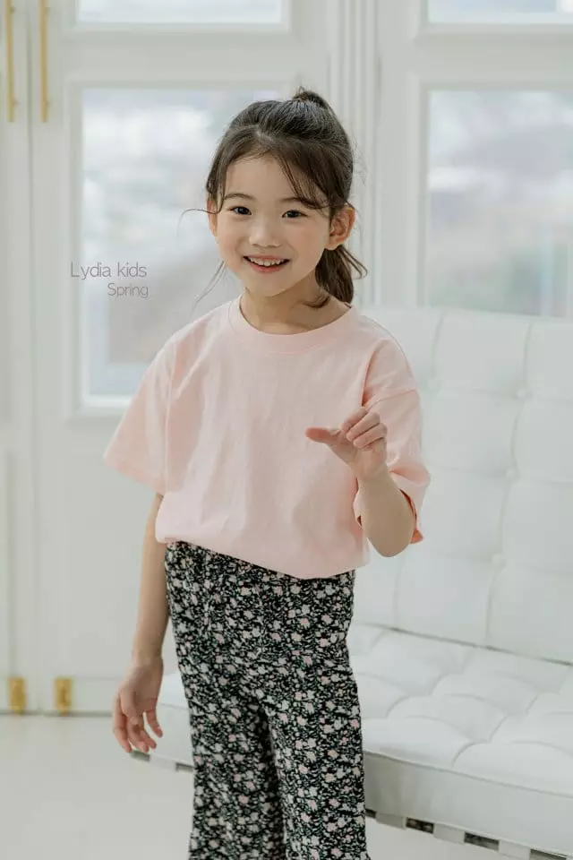 Lydia - Korean Children Fashion - #kidsshorts - Basic Tee - 6