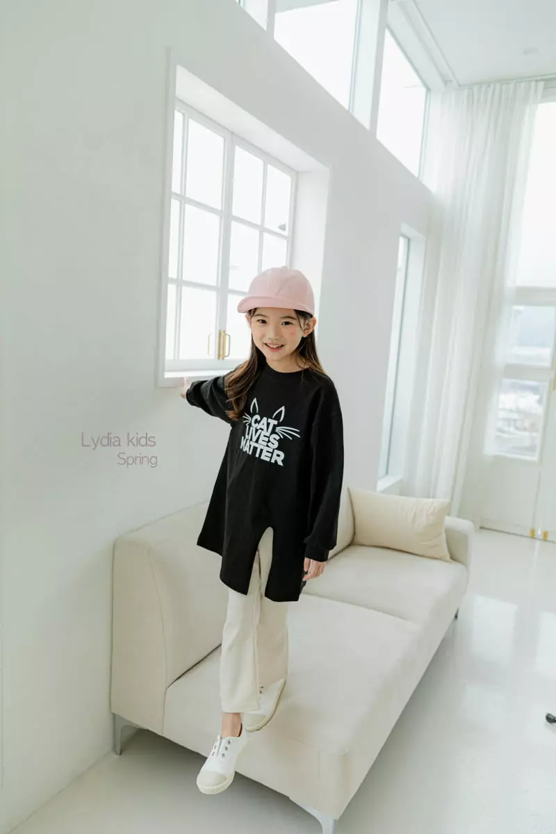 Lydia - Korean Children Fashion - #kidsstore - Kitty Tee - 8