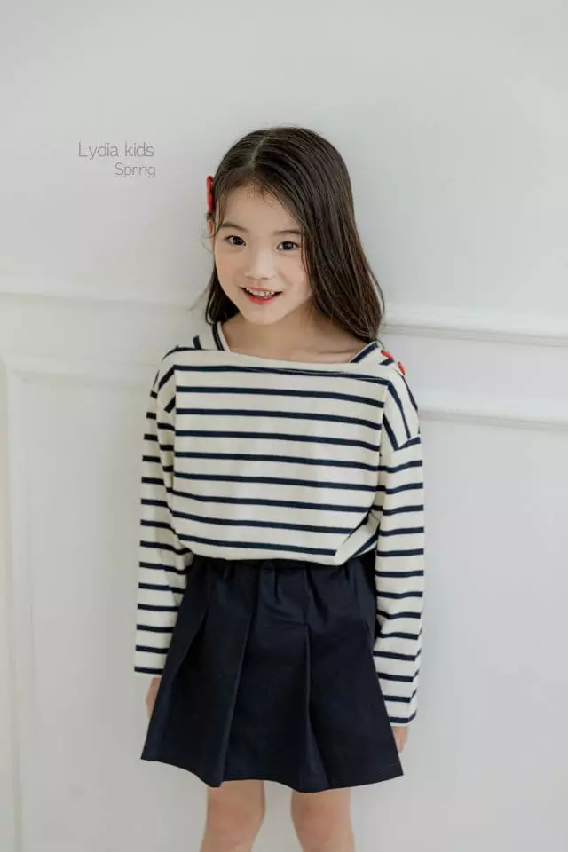 Lydia - Korean Children Fashion - #kidsstore - Follo Wrinkle Pants  - 5