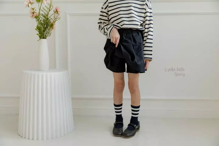 Lydia - Korean Children Fashion - #kidzfashiontrend - Follo Wrinkle Pants  - 6