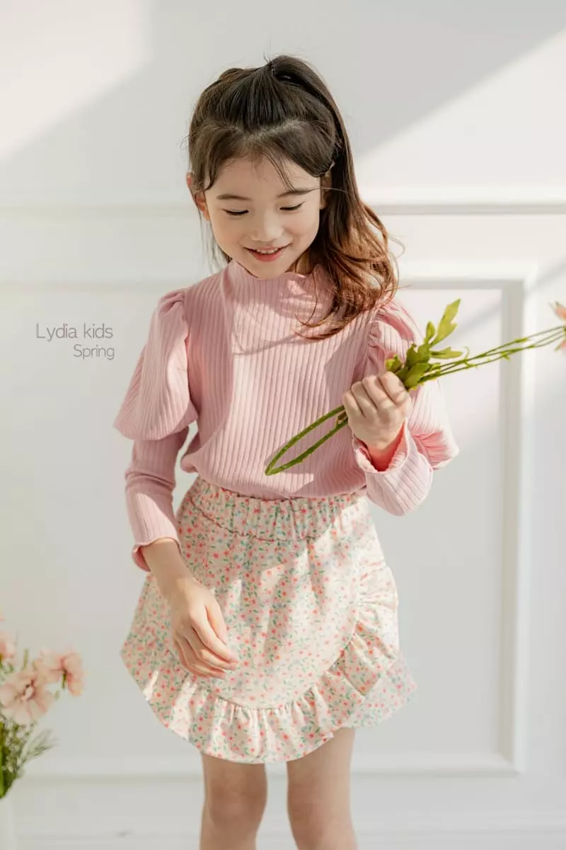 Lydia - Korean Children Fashion - #littlefashionista - Flower Skirt