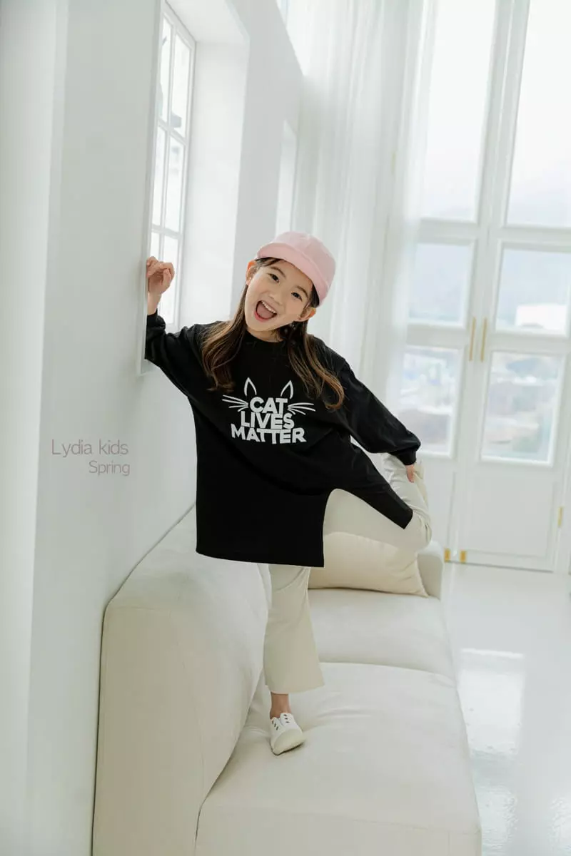 Lydia - Korean Children Fashion - #magicofchildhood - Kitty Tee - 12