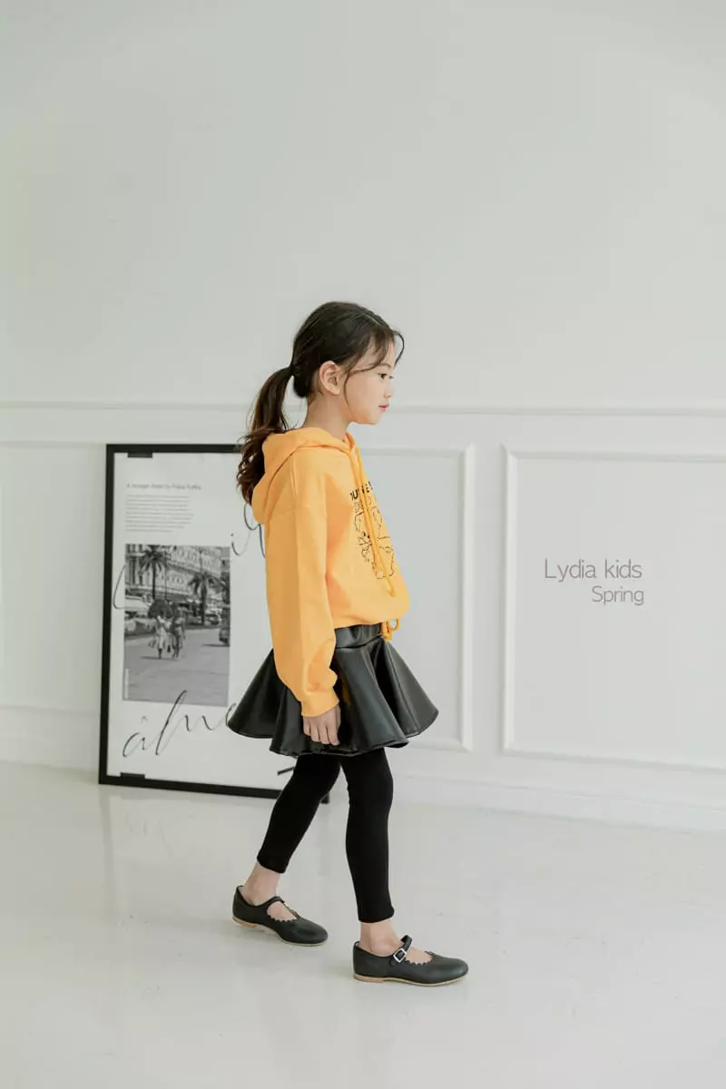 Lydia - Korean Children Fashion - #magicofchildhood - Leather Skirt Pants - 3