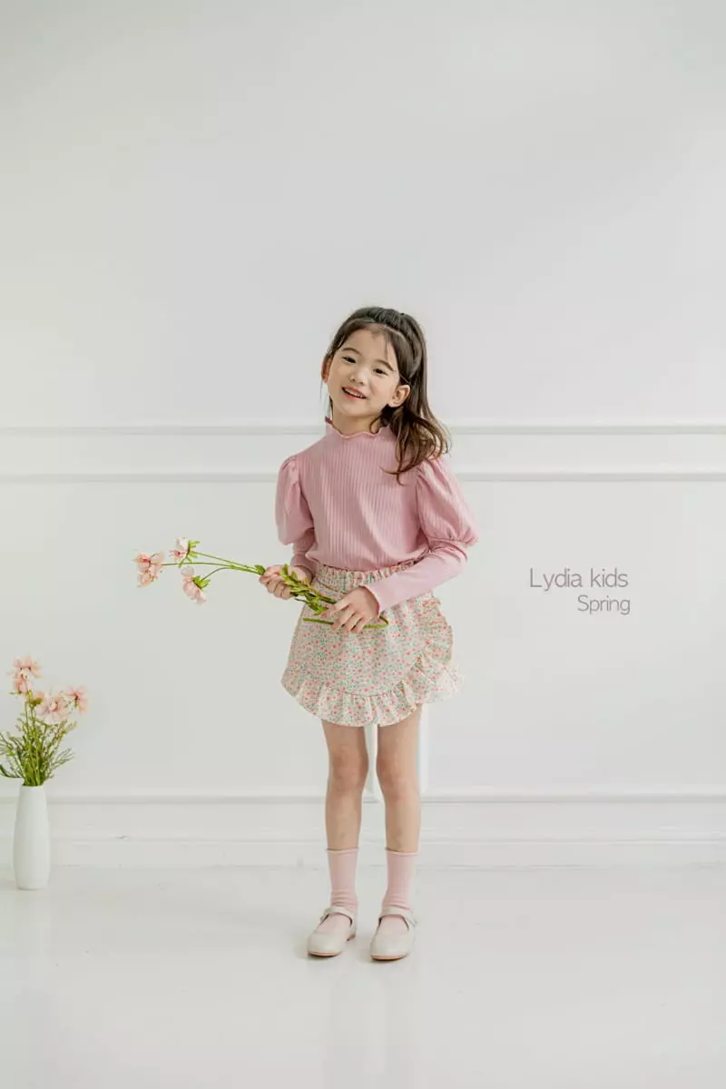 Lydia - Korean Children Fashion - #minifashionista - Flower Skirt - 3