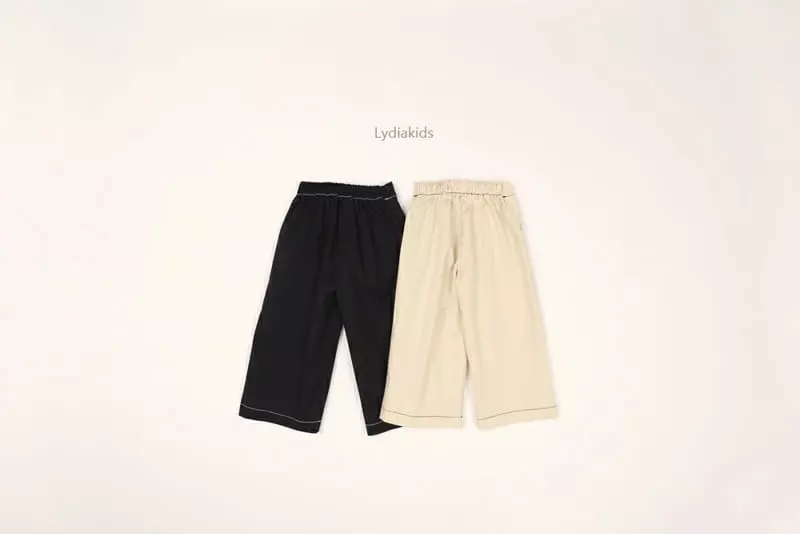 Lydia - Korean Children Fashion - #prettylittlegirls - Wide Cotton Pants - 8