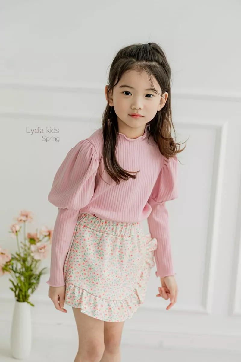 Lydia - Korean Children Fashion - #minifashionista - Flower Skirt - 4