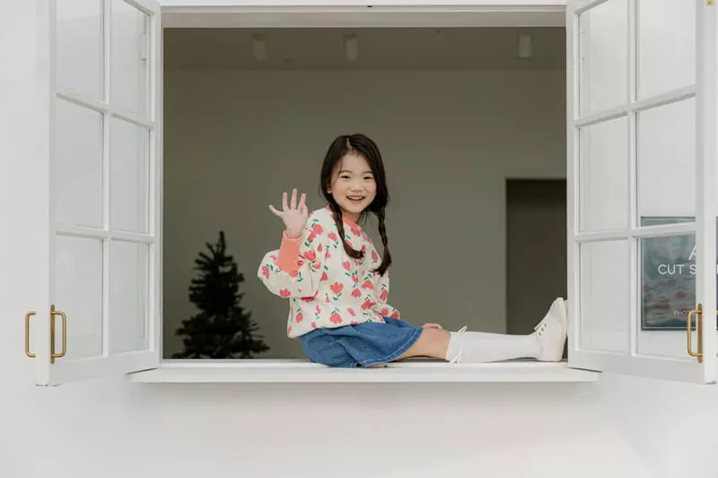 Lydia - Korean Children Fashion - #todddlerfashion - Tulip Cardigan - 2