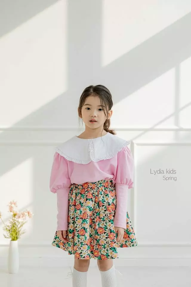 Lydia - Korean Children Fashion - #toddlerclothing - Flower Skirt - 6