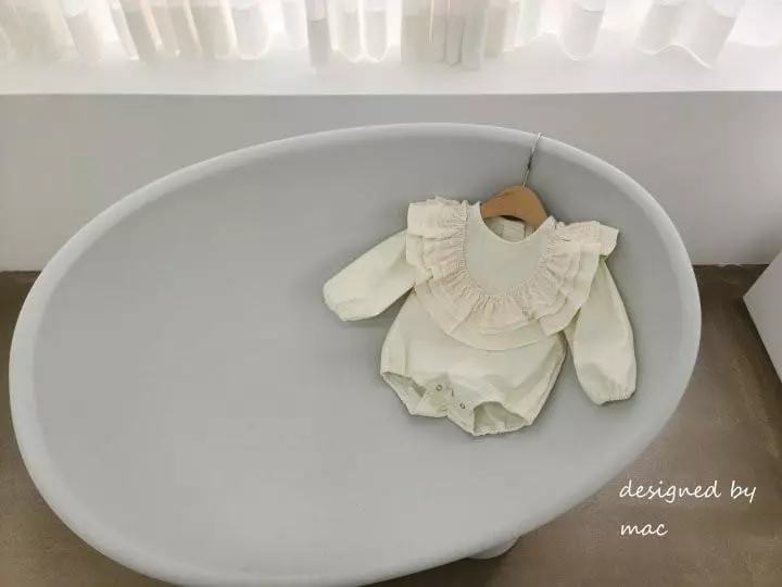 Mac - Korean Baby Fashion - #babyboutique - Frill Bodysuit - 8