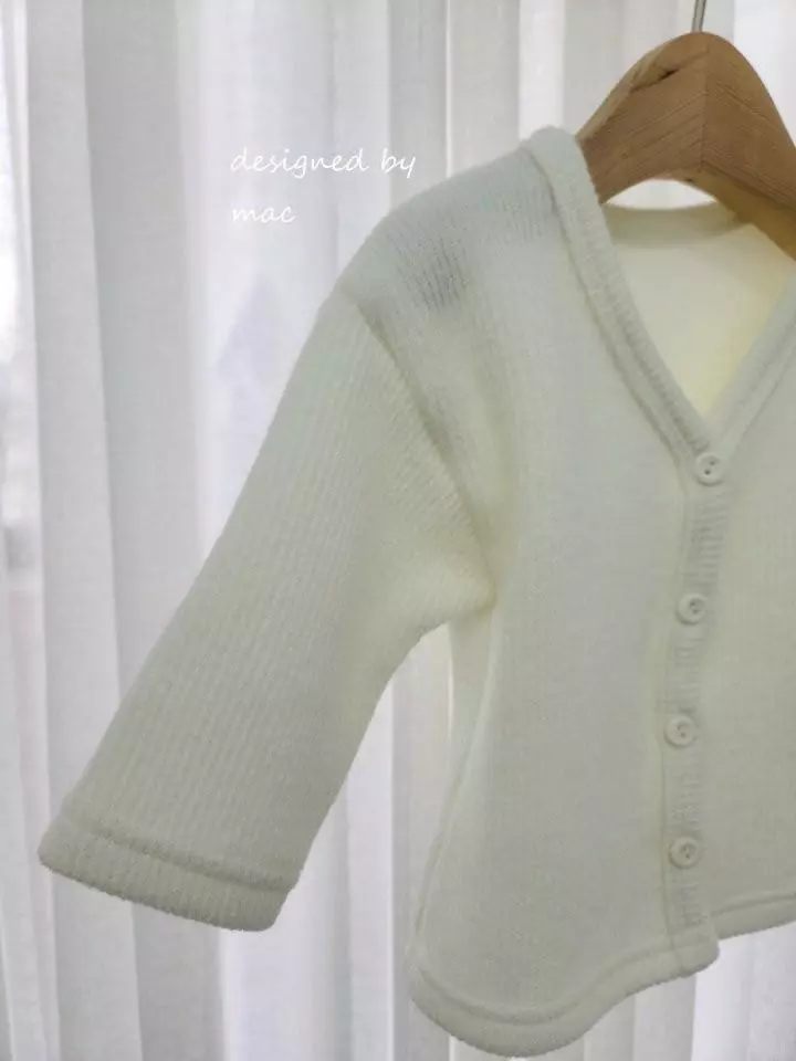Mac - Korean Baby Fashion - #babyboutique - Rib Cardigan - 7