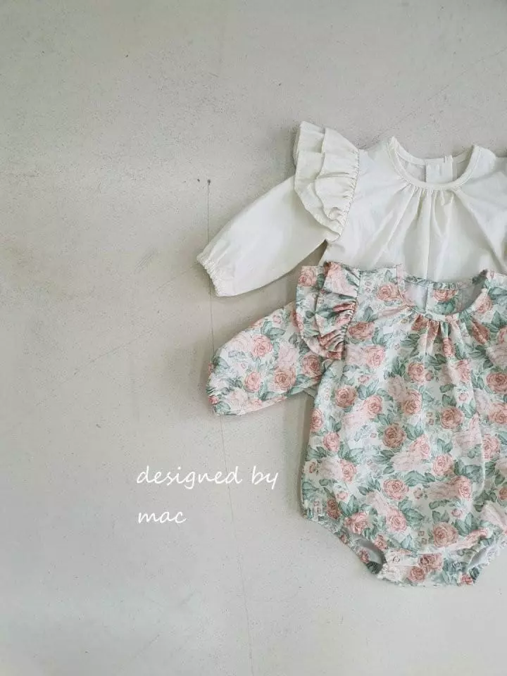Mac - Korean Baby Fashion - #babyboutique - Winf Bodysuit with Bonnet - 9