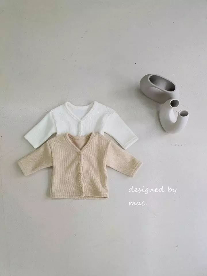 Mac - Korean Baby Fashion - #babyboutiqueclothing - Rib Cardigan - 8