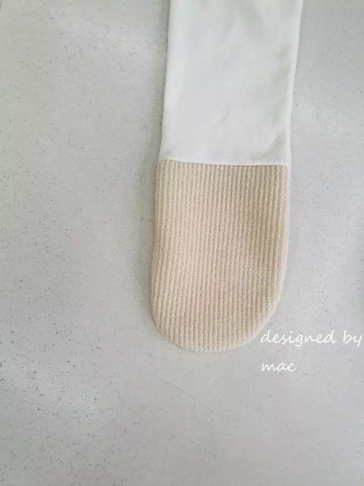 Mac - Korean Baby Fashion - #babyboutiqueclothing - Rib Color Foot Leggings - 7