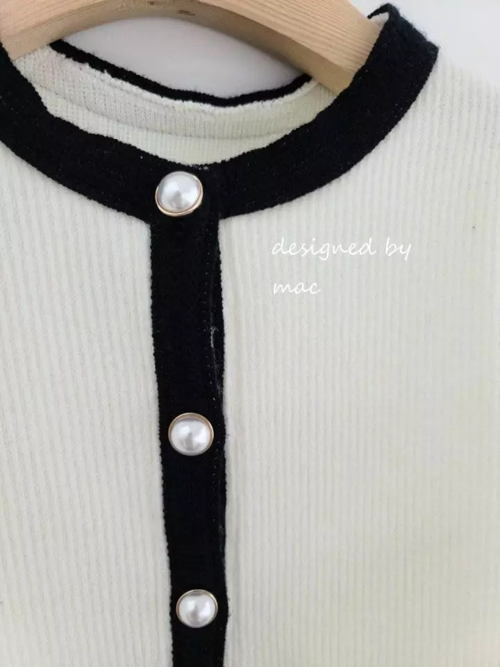 Mac - Korean Baby Fashion - #babyboutiqueclothing - Puff Cardigan Bloomer Set - 7