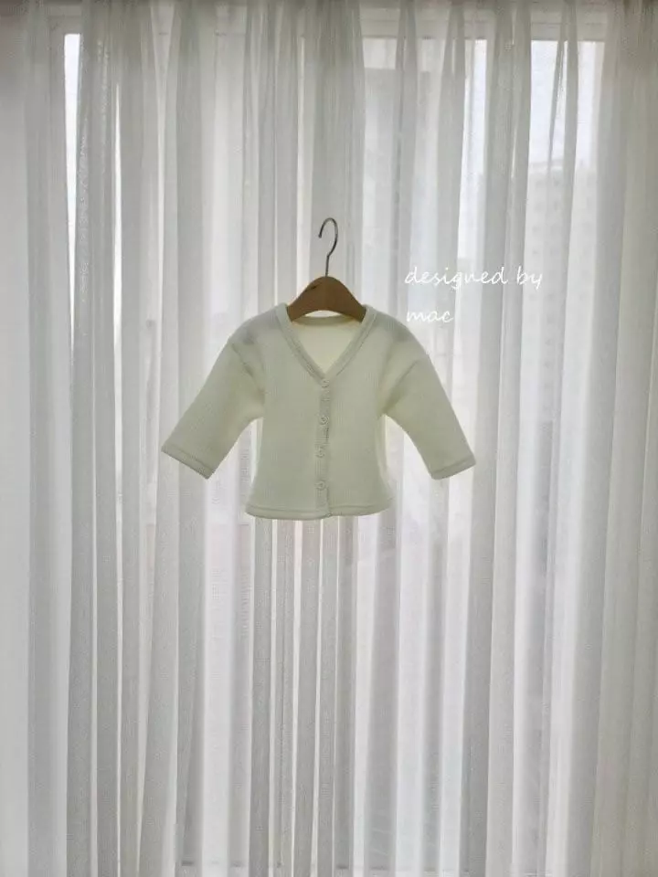 Mac - Korean Baby Fashion - #babyclothing - Rib Cardigan - 9