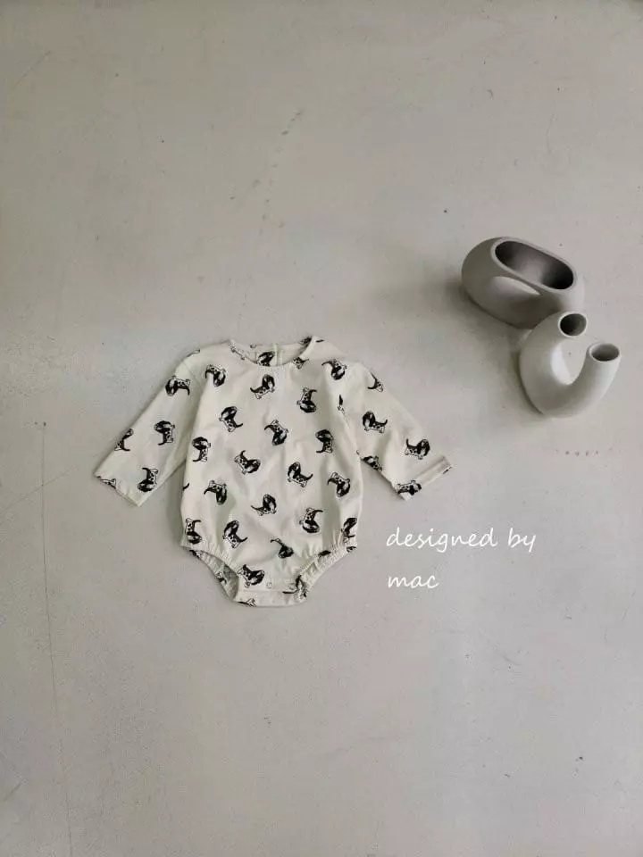Mac - Korean Baby Fashion - #babyclothing - Daily Paint Bodysuit - 6