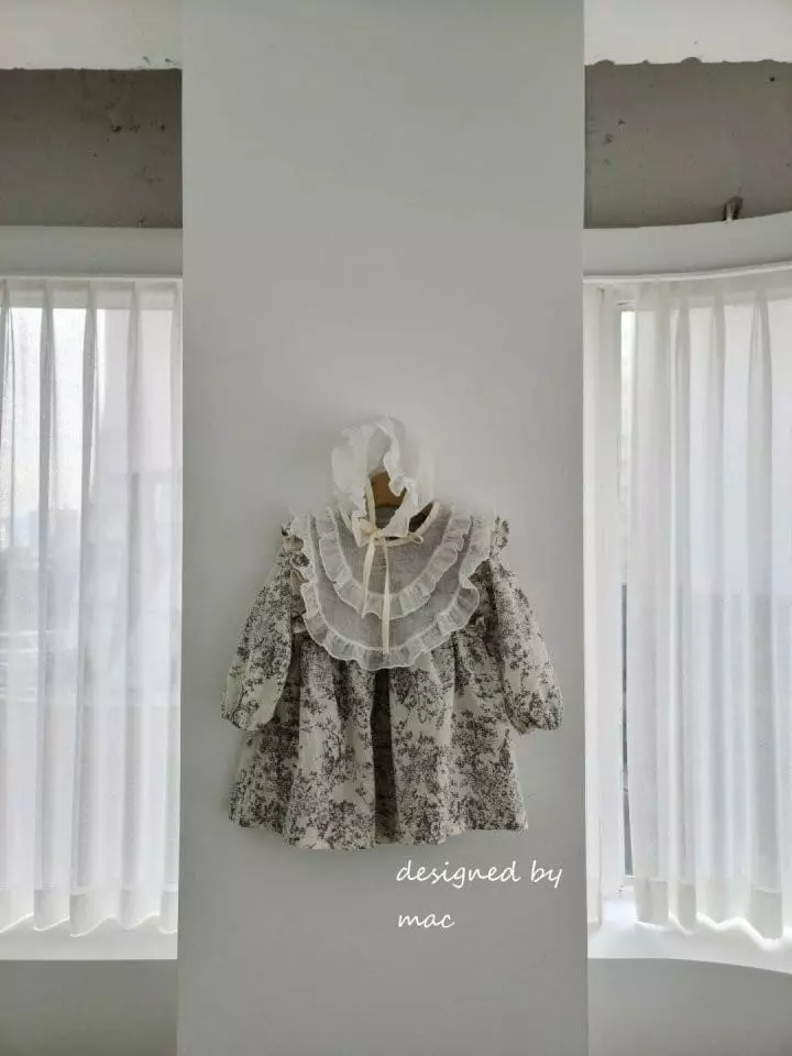 Mac - Korean Baby Fashion - #babyboutiqueclothing - Drawung One-piece Bodysuit - 4