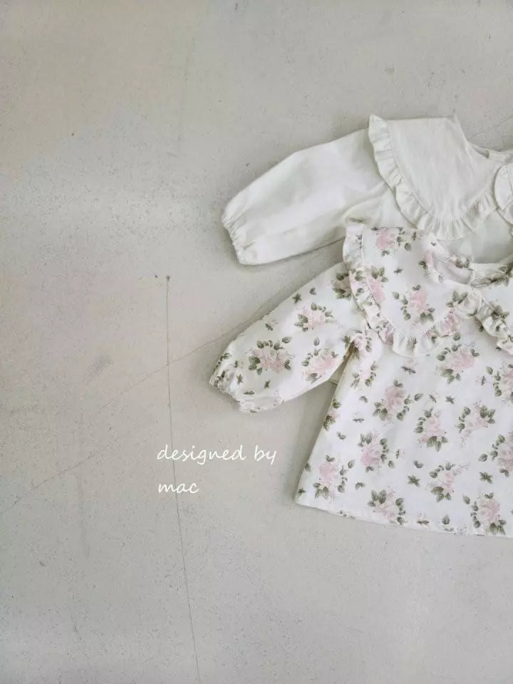 Mac - Korean Baby Fashion - #babyclothing - Big Collar Blouse - 11