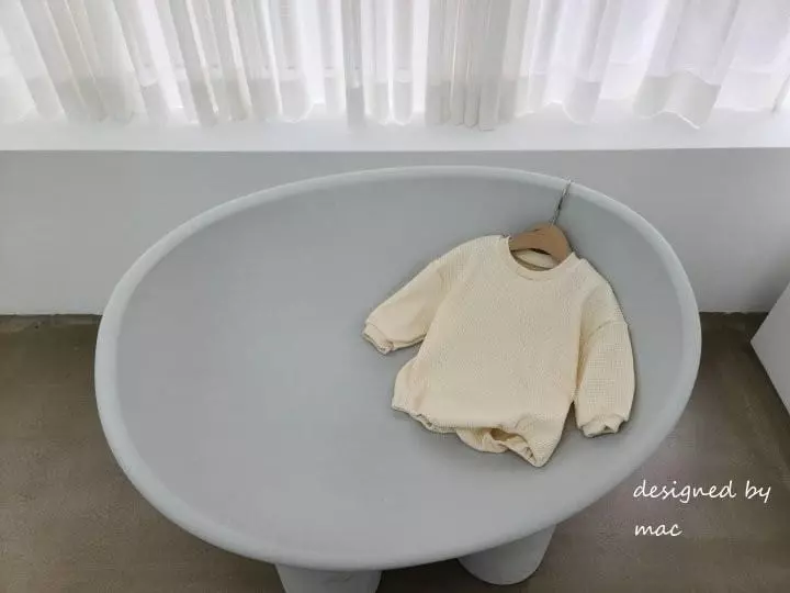 Mac - Korean Baby Fashion - #babyfever - Waffle Bodysuit