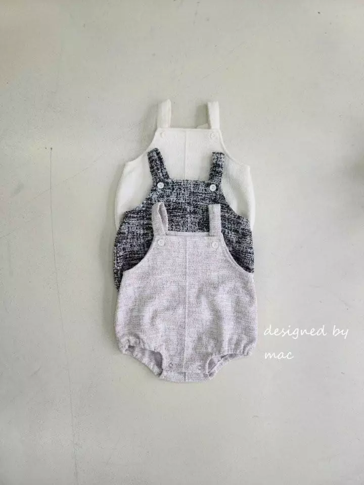 Mac - Korean Baby Fashion - #babyfever - Twid Dungarees - 12